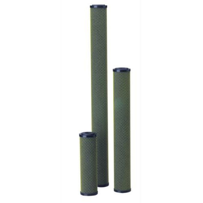 10 Pentek 255668-43 (ELPC-10) Activated Carbon / Electroplating 7 Mic Cartridge