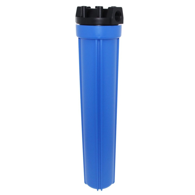 20 Neo-Pure Standard Water Filter Housing Black/Blue without Pressure Relief – 3/4 FPT