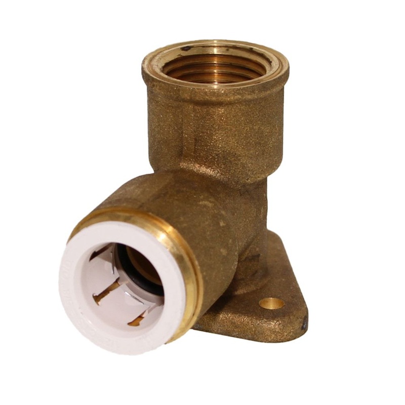 John Guest Drop Ear Elbow – 1/2 CTS x 1/2 NPT