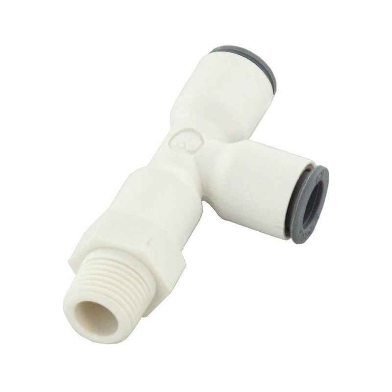 Parker LIQUIfit Swivel Male Run Tee – 1/4 x 1/8 NPTF