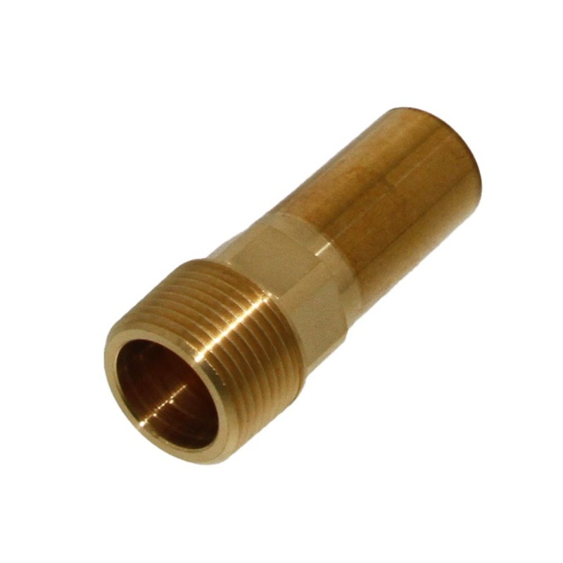 John Guest Brass Male Stem Adapter BSPT – 15mm x 1/2 BSPT