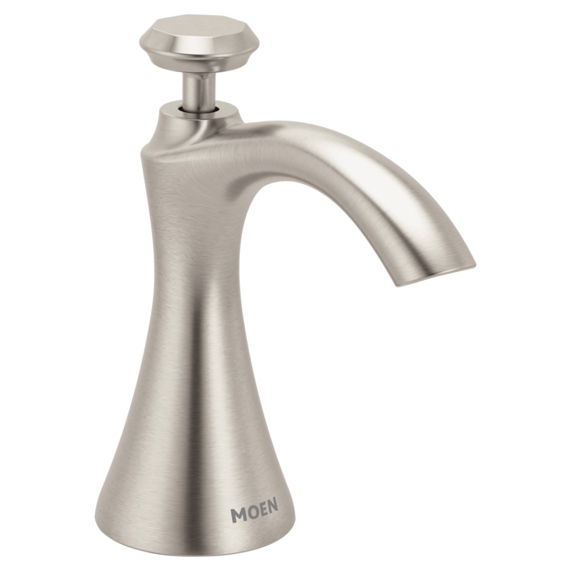 Sinema Soap Dispenser|Chrome|Matte Black|Polished Nickel|Spot Resist Stainless