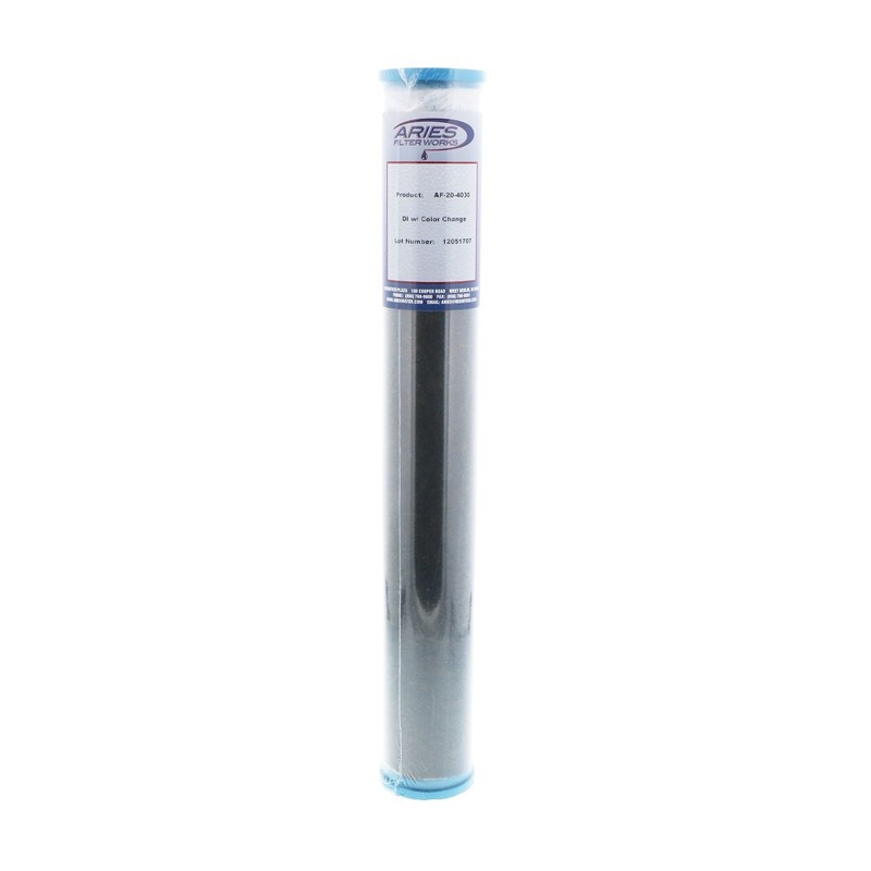 20 x 2-1/2 Nuclear Grade Mixed Bed DI Cartridge