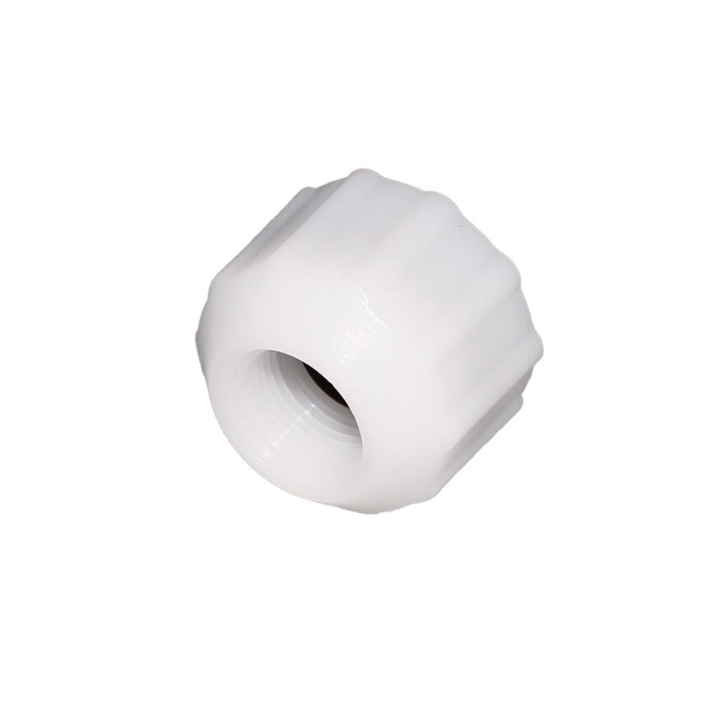 NeoFit – Acetal Natural White F/F Reducer 3/8 x 3/4 Thread BSPP