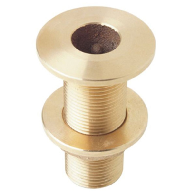 Watts Marine Bronze Thru-Hull Assy With Nut – 2 NPSM
