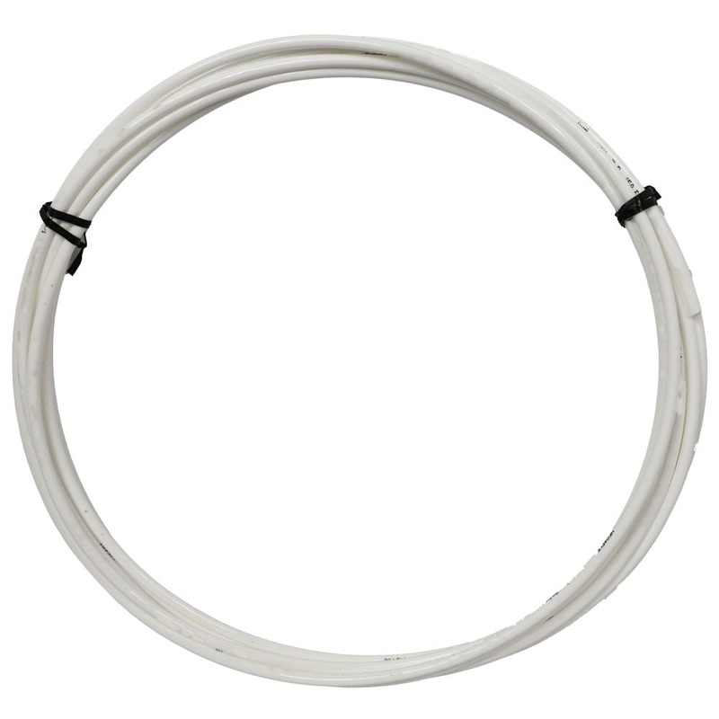 White 1/8 OD LLDPE Polyethylene Tubing