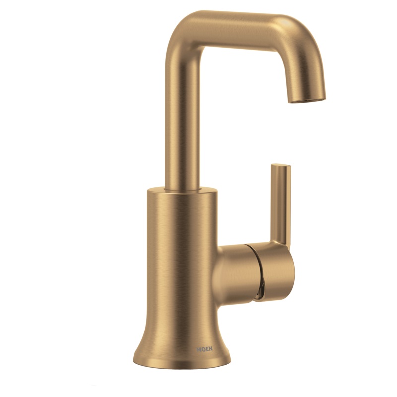 Zyla Chrome one-handle high arc bathroom faucet