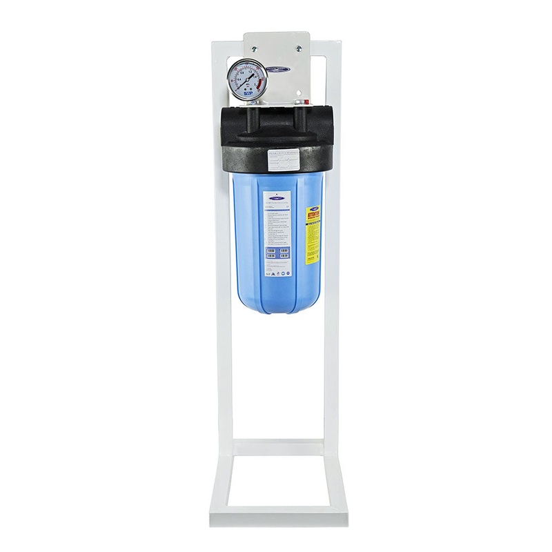 Compact Whole House Water Filter, Fluoride Removal (2-4 GPM | 1-2 people)