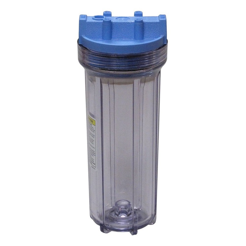 Pentek 10 Slim Line Water Filter Housing Blue/Clear No PR